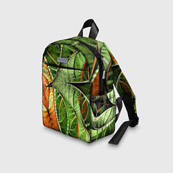 Детский рюкзак Растительный абстрактный фрактальный паттерн Veget, цвет: 3D-принт — фото 2