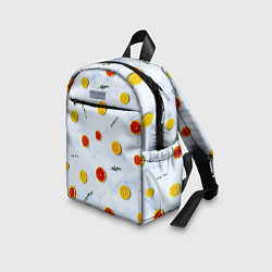 Детский рюкзак Дольки апельсина и грейпфрута, цвет: 3D-принт — фото 2