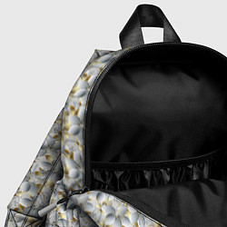Детский рюкзак Абстрактные нежные цветочки, цвет: 3D-принт — фото 2