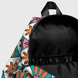 Детский рюкзак Египетский узор с лотосом, цвет: 3D-принт — фото 2