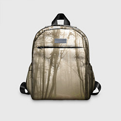 Детский рюкзак Туманный лес на восходе, цвет: 3D-принт