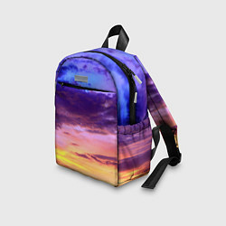 Детский рюкзак Небо на закате, цвет: 3D-принт — фото 2