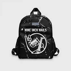 Детский рюкзак Nine Inch Nails - КОТ - Потертости, цвет: 3D-принт