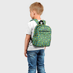 Детский рюкзак Веселый авокадо, цвет: 3D-принт — фото 2