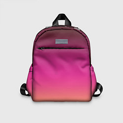 Детский рюкзак Оранжево-пурпурный градиент, цвет: 3D-принт