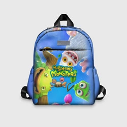 Детский рюкзак Мои поющие монстры, цвет: 3D-принт