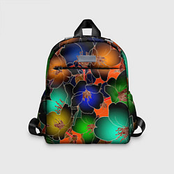 Детский рюкзак Vanguard floral pattern Summer night Fashion trend, цвет: 3D-принт