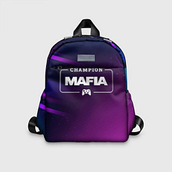 Детский рюкзак Mafia Gaming Champion: рамка с лого и джойстиком н, цвет: 3D-принт