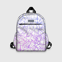 Детский рюкзак Geometric Distortion, цвет: 3D-принт