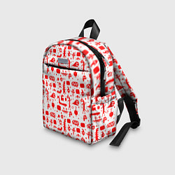 Детский рюкзак RED MONSTERS, цвет: 3D-принт — фото 2