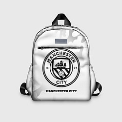 Детский рюкзак Manchester City Sport на светлом фоне, цвет: 3D-принт