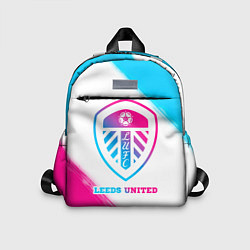 Детский рюкзак Leeds United Neon Gradient, цвет: 3D-принт