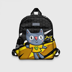 Детский рюкзак Детский рисунок - котик, цвет: 3D-принт