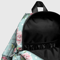 Детский рюкзак Романтические розы, цвет: 3D-принт — фото 2