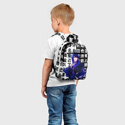 Детский рюкзак Баал в платье Шогун Райден Геншин Импакт, цвет: 3D-принт — фото 2