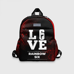 Детский рюкзак Rainbow Six Love Классика, цвет: 3D-принт