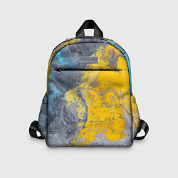 Детский рюкзак Извержение Красок, цвет: 3D-принт