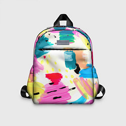 Детский рюкзак Всплески красок Лето, цвет: 3D-принт