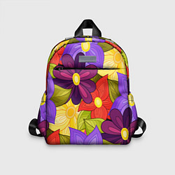 Детский рюкзак MULTICOLORED PANSIES, цвет: 3D-принт