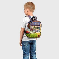 Детский рюкзак Hello Neighbor: Дом, цвет: 3D-принт — фото 2