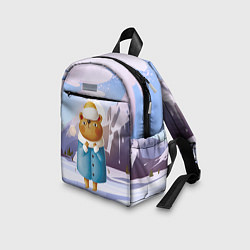 Детский рюкзак Медведица в шубке, цвет: 3D-принт — фото 2