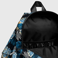 Детский рюкзак Свет неоновых листьев, цвет: 3D-принт — фото 2