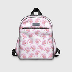 Детский рюкзак Нежные розы - паттерн, цвет: 3D-принт