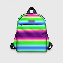 Детский рюкзак Яркие разноцветные размытые полосы