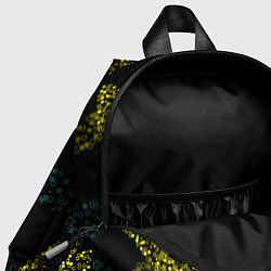 Детский рюкзак Кружки в треугольниках, цвет: 3D-принт — фото 2
