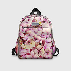 Детский рюкзак Розовые цветы яркой поляной, цвет: 3D-принт