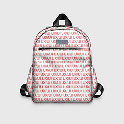 Детский рюкзак UXUI red, цвет: 3D-принт