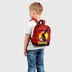 Детский рюкзак Берсерк Гатс На Фоне Луны, цвет: 3D-принт — фото 2