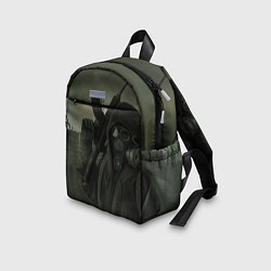 Детский рюкзак STALKER Бандит В Плаще, цвет: 3D-принт — фото 2