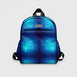 Детский рюкзак Неоновые проводники - схемы, цвет: 3D-принт
