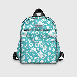 Детский рюкзак Нежный цветочный паттерн, цвет: 3D-принт