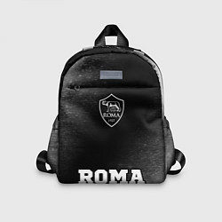 Детский рюкзак Roma sport на темном фоне: символ, надпись, цвет: 3D-принт