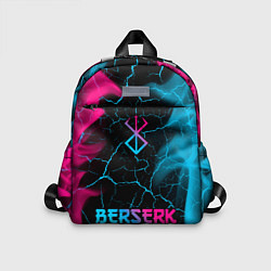Детский рюкзак Berserk - neon gradient: символ, надпись, цвет: 3D-принт
