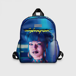 Детский рюкзак Чери - киберпанк, цвет: 3D-принт