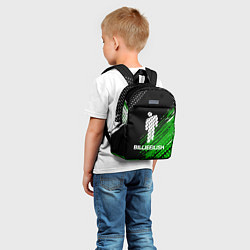 Детский рюкзак Billie eilish - краска, цвет: 3D-принт — фото 2