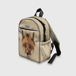 Детский рюкзак Полигональная голова лисы, цвет: 3D-принт — фото 2