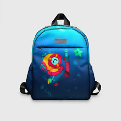 Детский рюкзак Brawl Stars - Отис, подводный мир