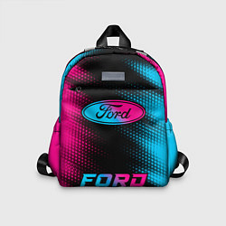 Детский рюкзак Ford - neon gradient: символ, надпись