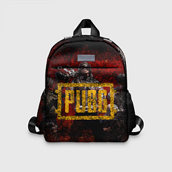 Детский рюкзак PUBG red theme