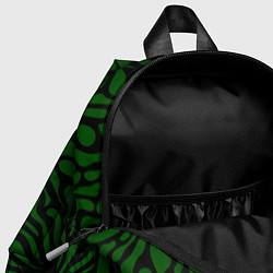 Детский рюкзак Billie eilish абстракция, цвет: 3D-принт — фото 2