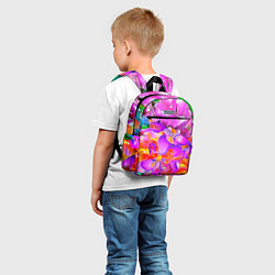 Детский рюкзак Flower Illusion, цвет: 3D-принт — фото 2