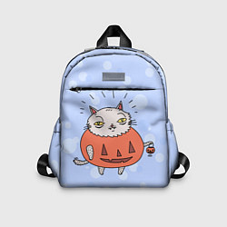 Детский рюкзак Гадостный котик, цвет: 3D-принт