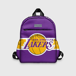 Детский рюкзак LA Lakers NBA, цвет: 3D-принт