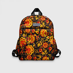 Детский рюкзак Хохлома роспись, цвет: 3D-принт