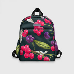Детский рюкзак Ягодки нарисованные, цвет: 3D-принт