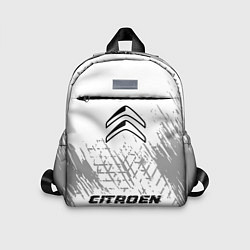 Детский рюкзак Citroen speed шины на светлом: символ, надпись